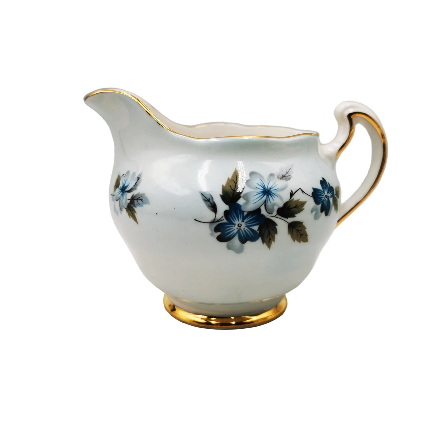 Colclough-Ridgway-China-8182-Milk-Jug-&-Sugar-Bowl