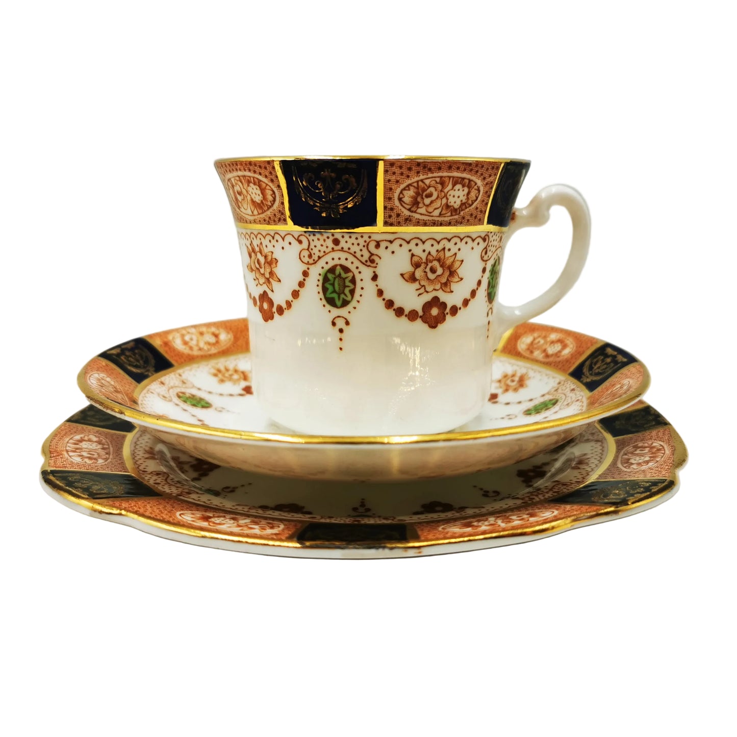 Colclough Imari China pattern 6699 Teacup, Saucer & Side Plate