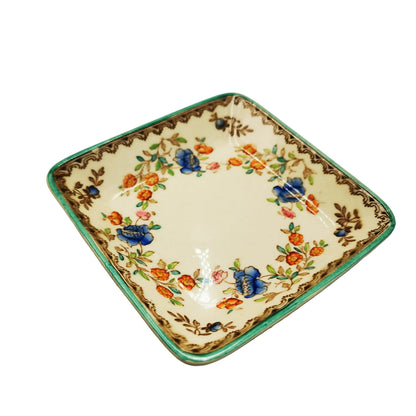 Copeland-Spode-Audley-Green-Rim-Square-Pin-Dish
