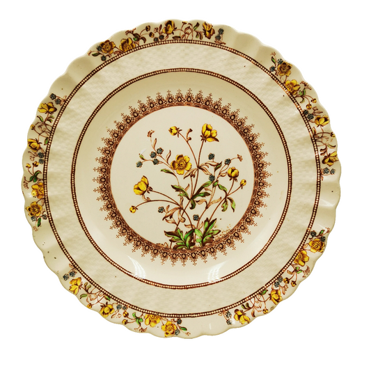 Copeland Spode Buttercup 10.5-inch Dinner Plate 1941