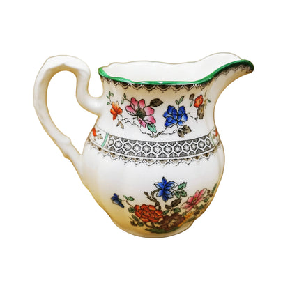 Copeland-Spode-Chinese-Rose-Green-Rim-Milk-Jug