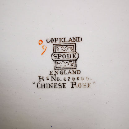 Copeland Spode Rose Pattern 9-3/8th-inch Platter