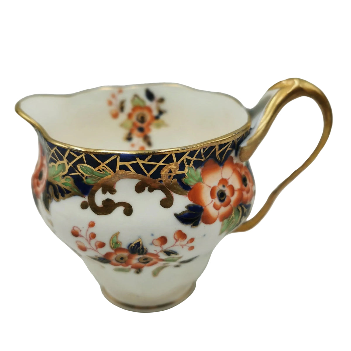 Crown-Stafforshire-A582-Imari-China-Milk-Jug
