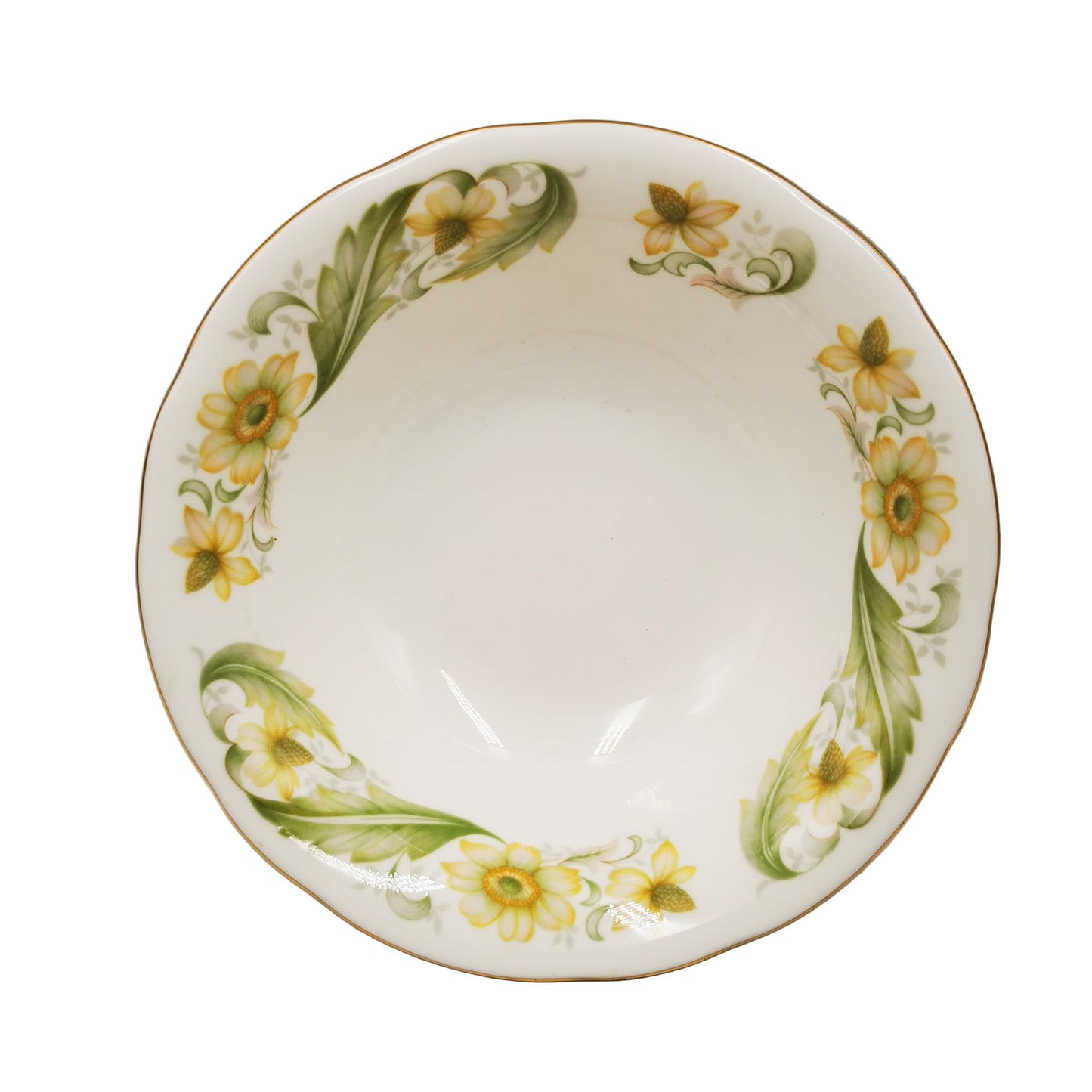 Vintage Duchess Bone China Cereal Bowl in pattern 348 Greensleeves.