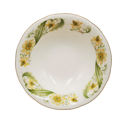 Vintage Duchess Bone China Cereal Bowl in pattern 348 Greensleeves.