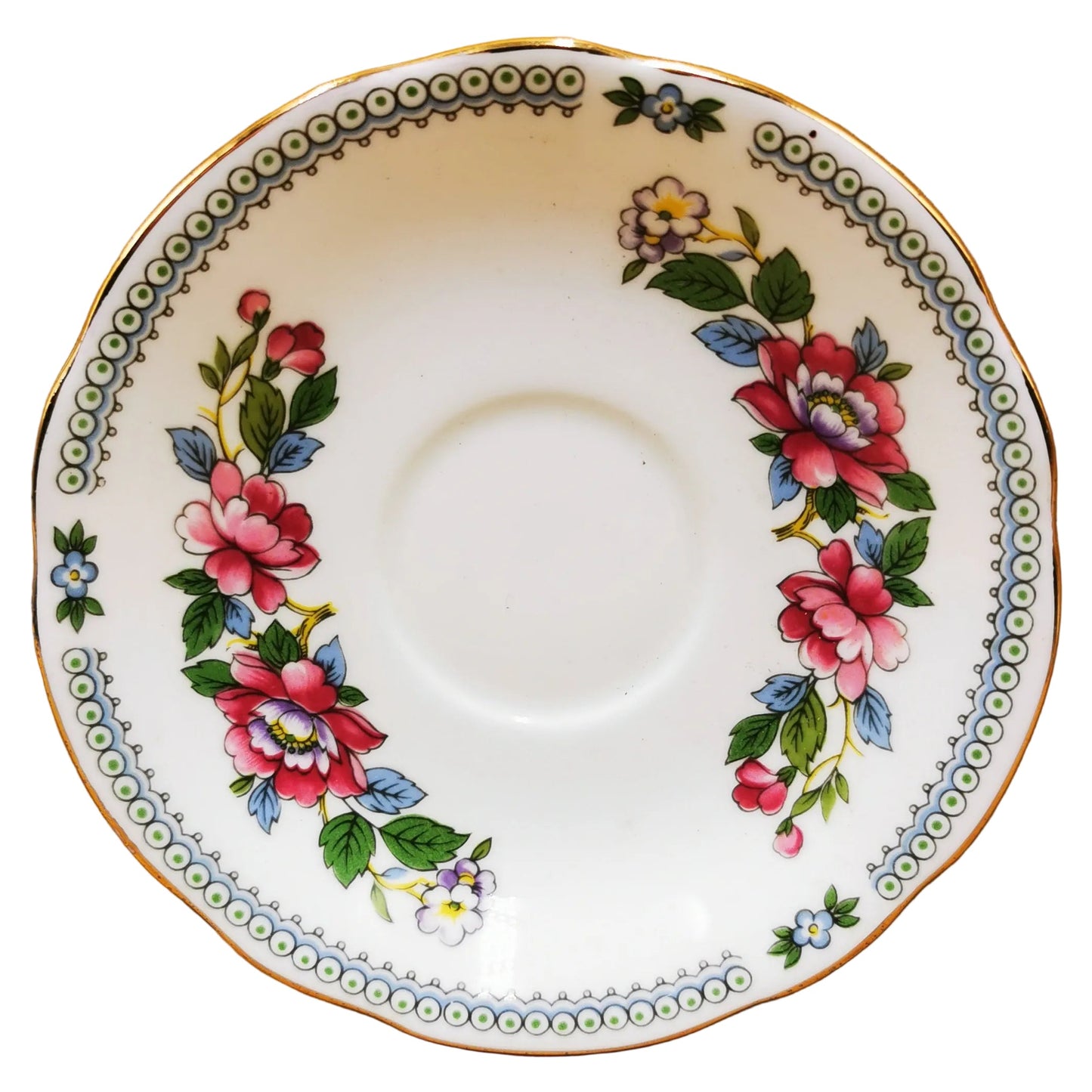 Duchess China Nanking Pattern Demitasse Coffee Saucer