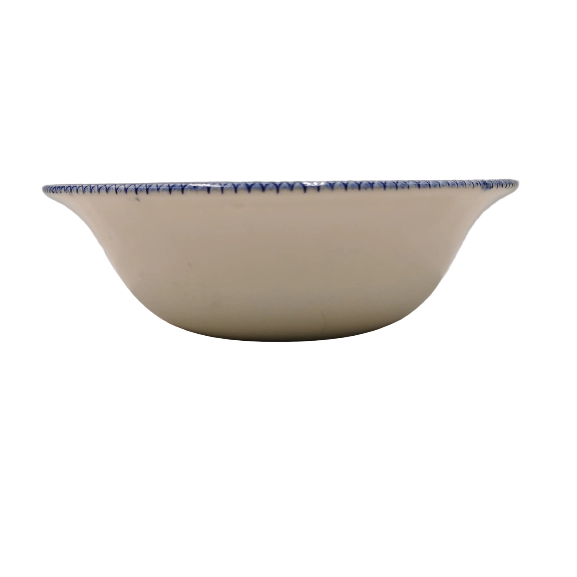 English-Ironstone-Tableware-China-Blue-Willow-Serving-Bowl