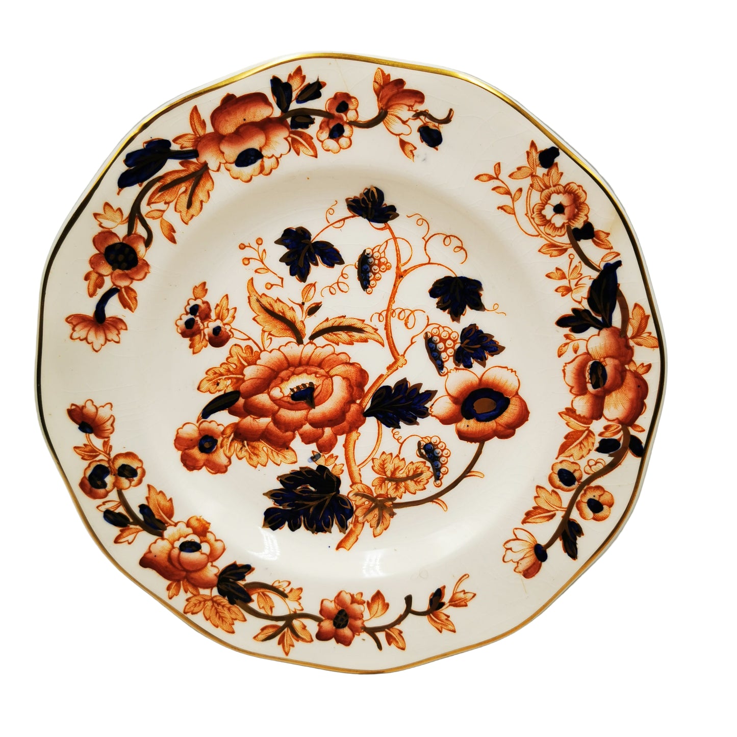 Enoch Wedgwood Old Derby (Windermere) 7.75-inch Large Side Plate