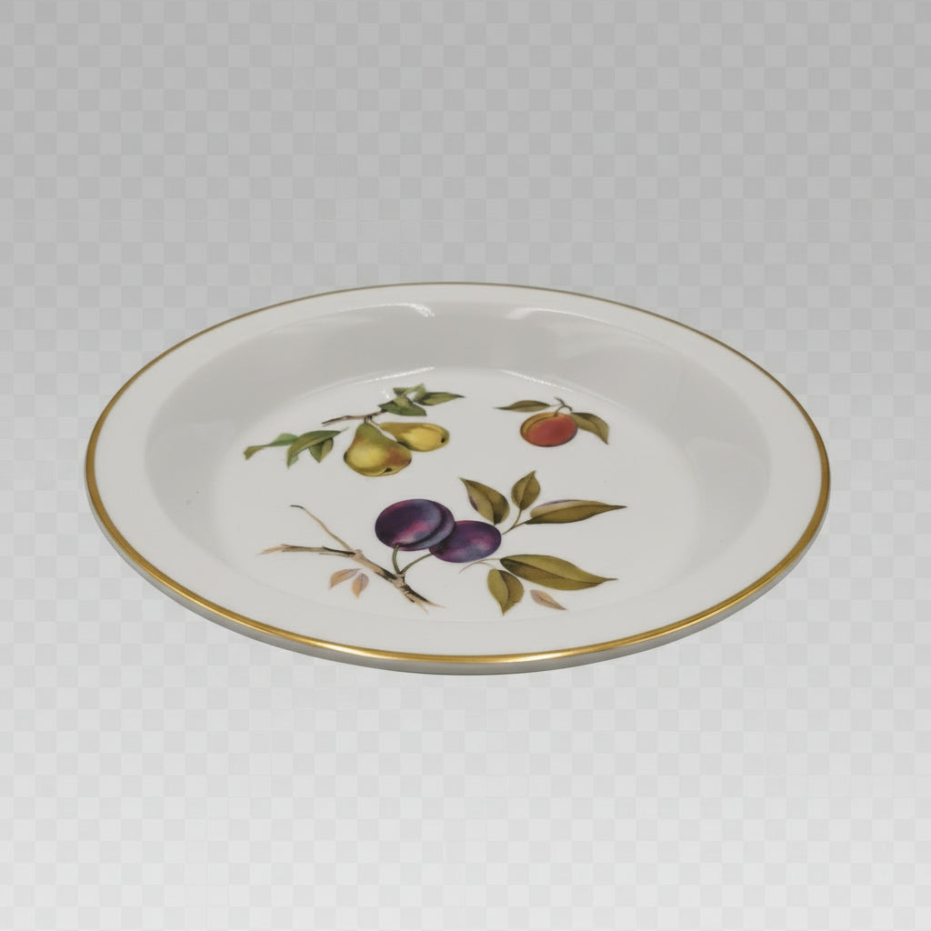 Royal Worcester China Evesham Gold Pie Dish