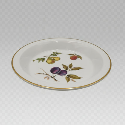 Royal Worcester China Evesham Gold Pie Dish