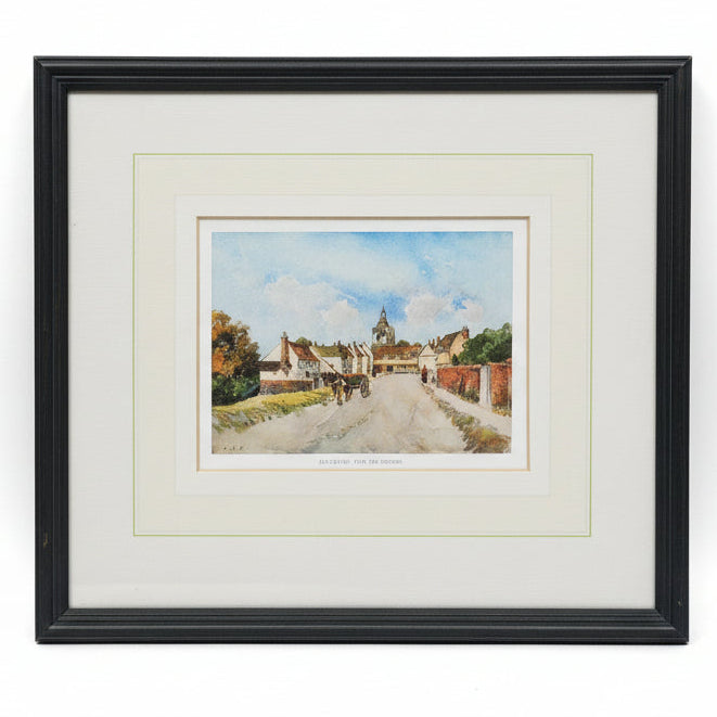 Felstead, The Old School, Norfolk. Framed Print