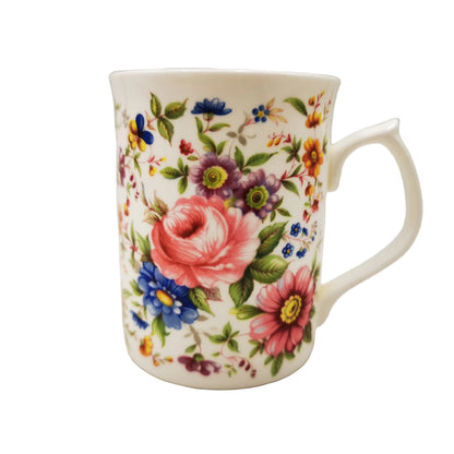 Fenton English Bone China Floral Mug