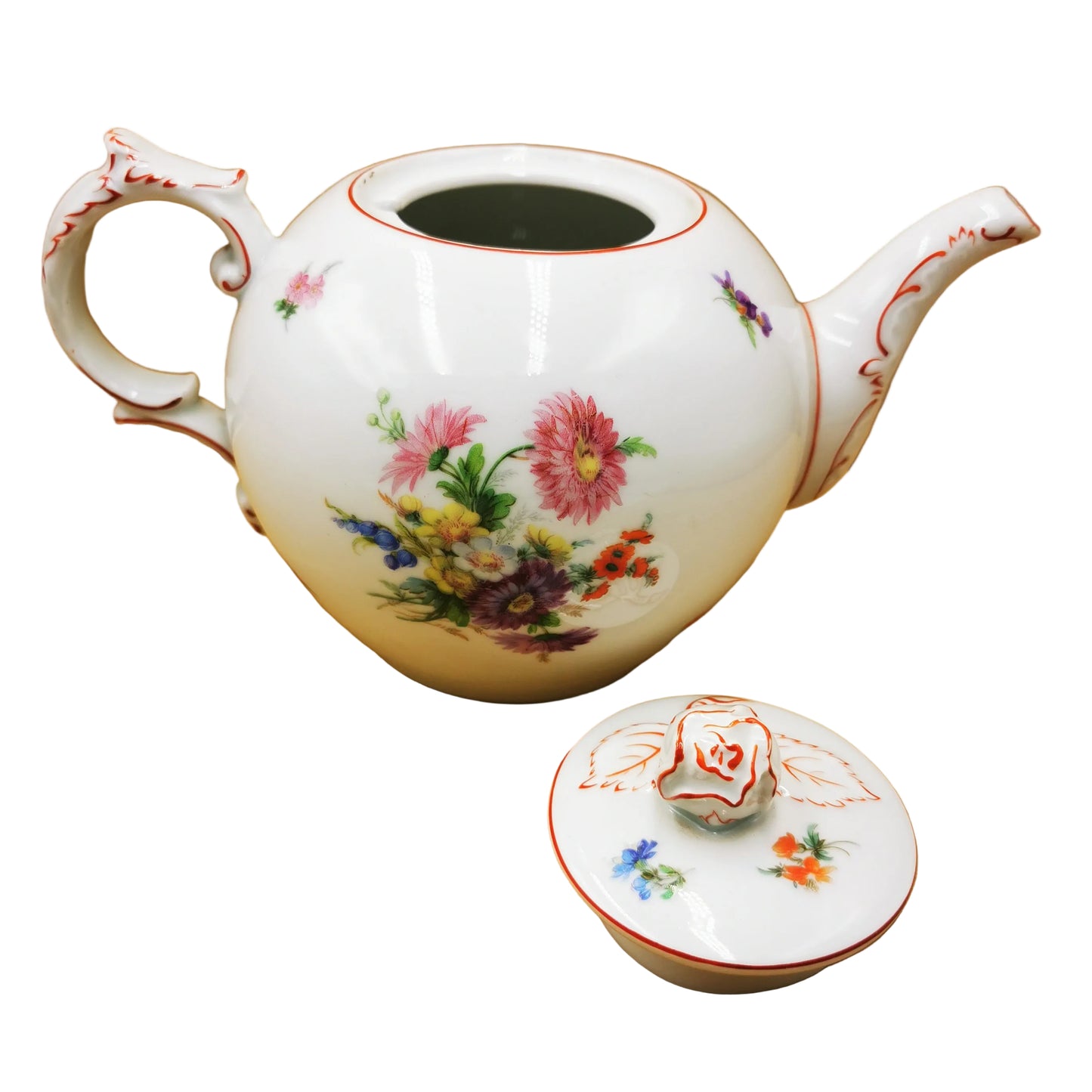 Furstenberg Floral China Tea pot