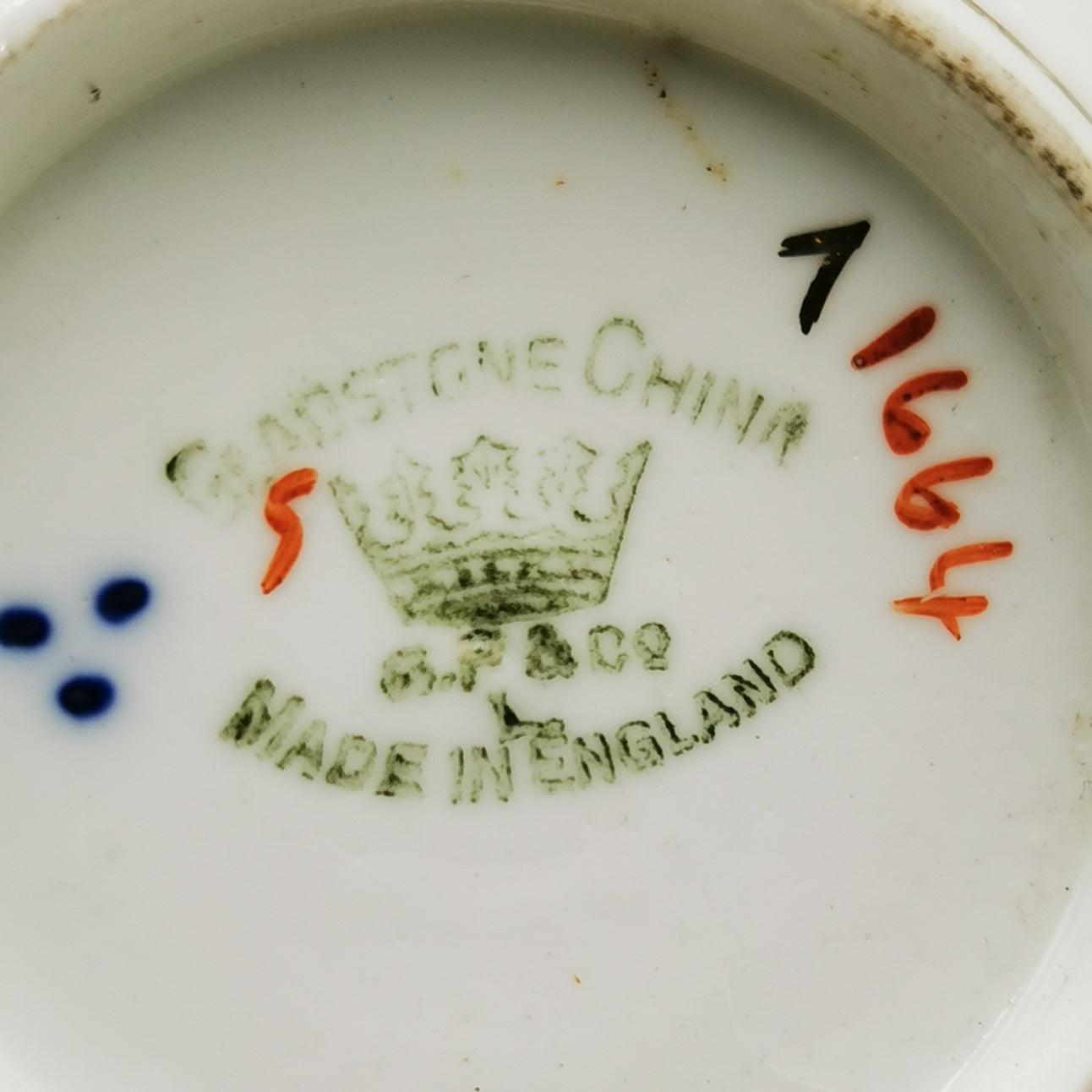 George-Proctor-&-Co-Gladstone-China-Imari-1664-Teacup-Trio