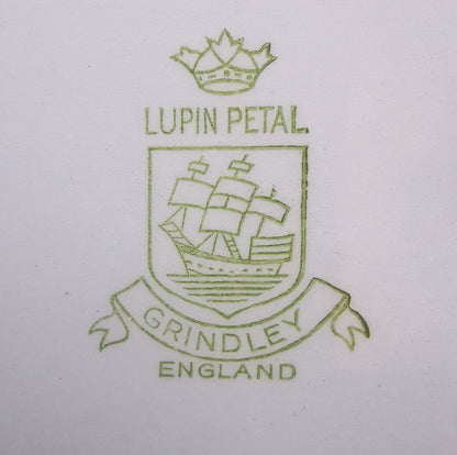 Grindley-Lupin-Petal-China-10-inch-Dinner-Plate-1936-1954