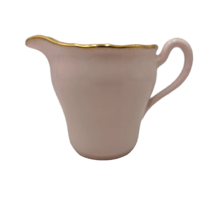 H.J. Colclough Vale Pink Ground China Milk Jug