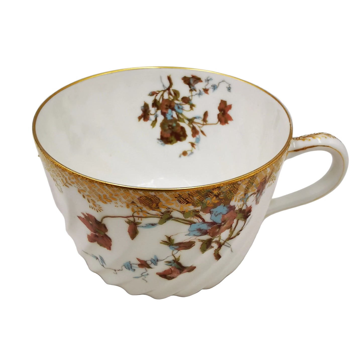 Haviland & Cie Antique Limoges Floral China Cup 1882-1897