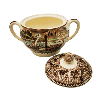 Historic-America-The-Clermont-Lidded-Sugar-Bowl