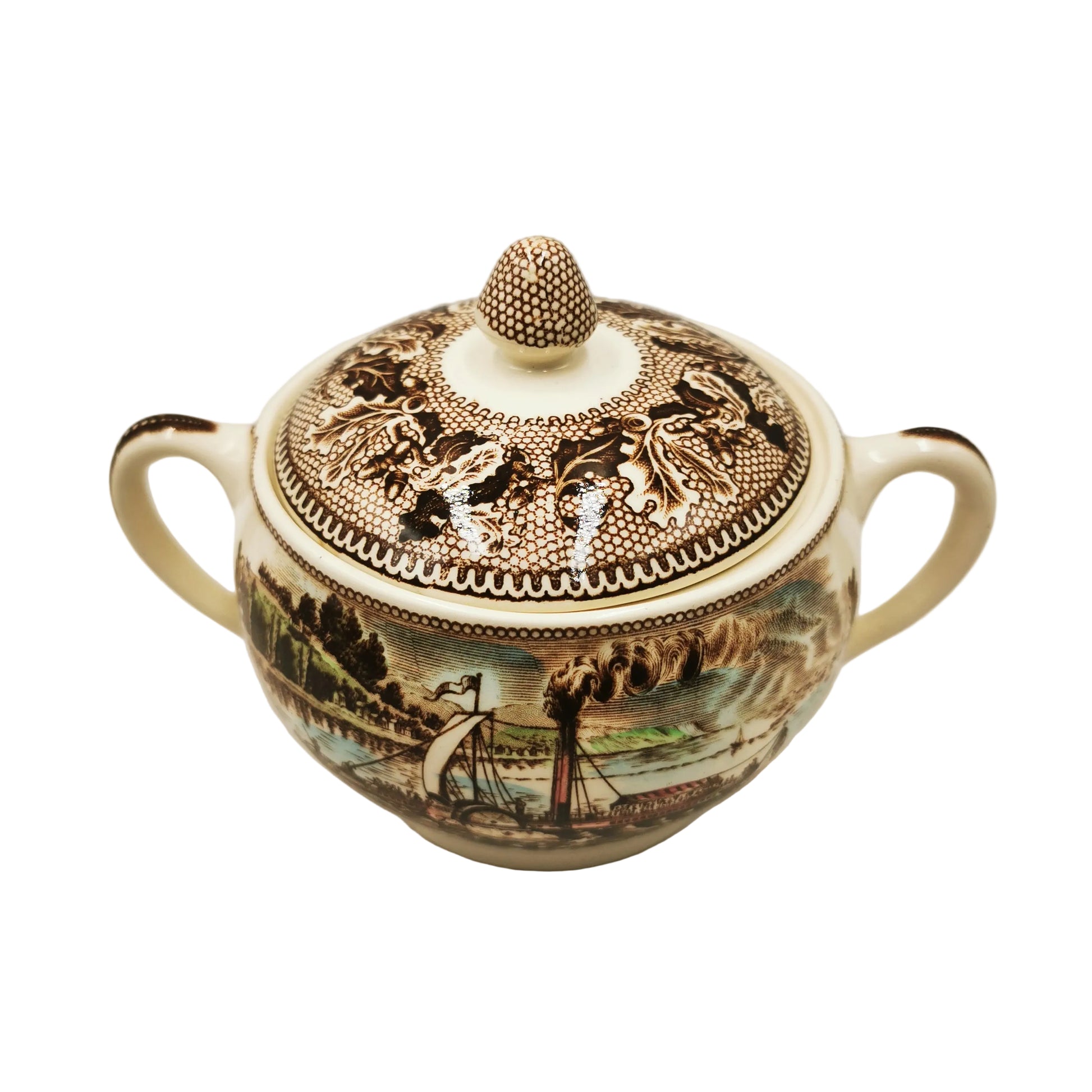 Historic-America-The-Clermont-Lidded-Sugar-Bowl