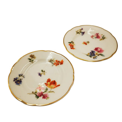 Pair-of-antique-Hutschenreuther-Porcelain-Butter-Dishes