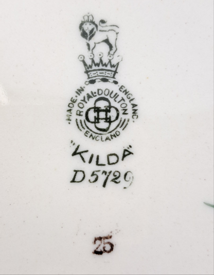Royal Doulton Kilda Pattern D5729 Salad or Dessert Plate