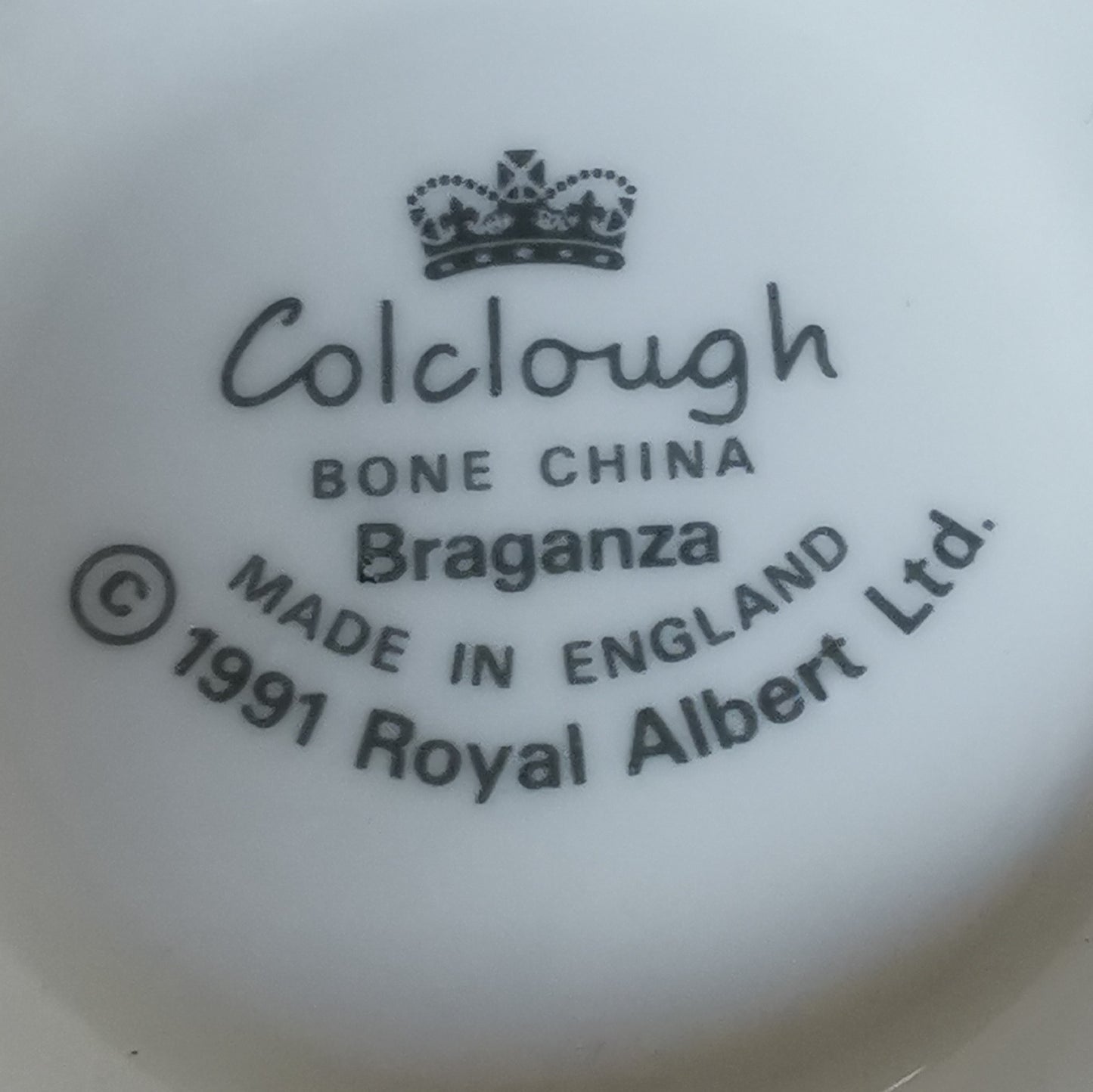 Colclough Royal Albert Braganza China shape D Teacup