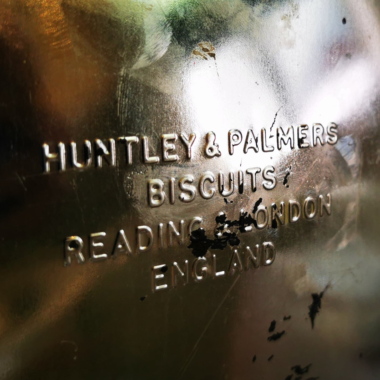 Vintage Huntley and Palmer Metal Bisuit Tin