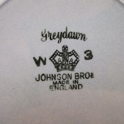 Johnson Brothers Greydawn Vintage Ironstone China Side Plate