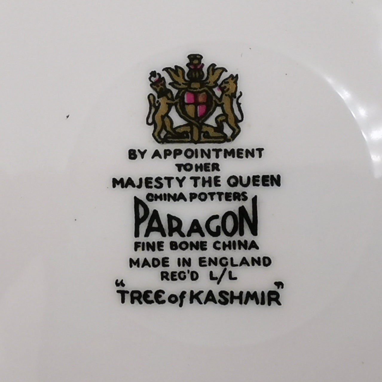 Paragon China Tree of Kashmir Side Plate