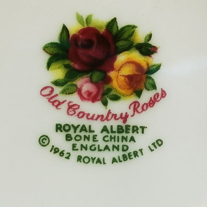 Royal Albert Old Country Roses Shell Trinket or Bonbon Dish First