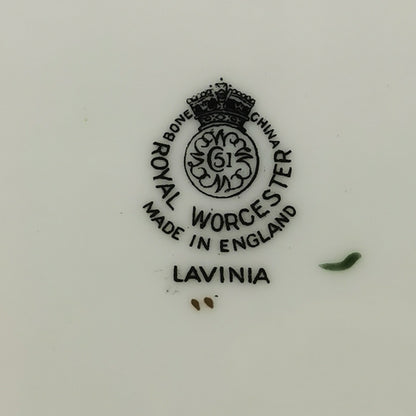 Royal Worcester China Lavinia 10-5/8th-inch Dinner Plate