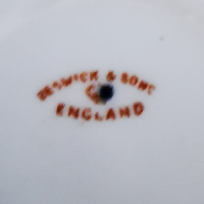 Antique Beswick & Sons China Teacup Trio