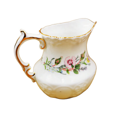 Aynsley China Wild Tudor Milk Jug