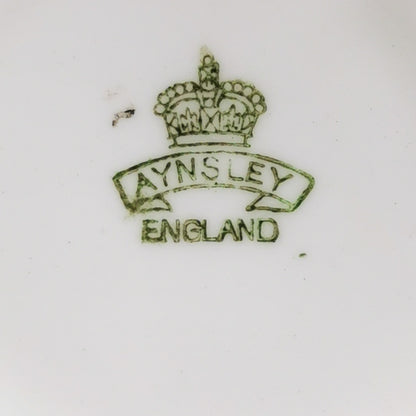 Aynsley China Indian Tree 1173 Demitasse Coffee Cup and Saucer