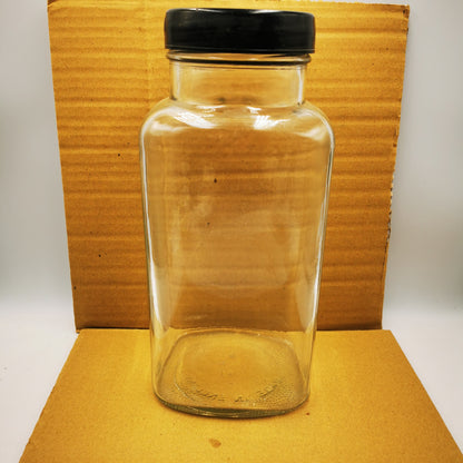 Vintage Glass 12-inch Sweet Jar Made In England 5179