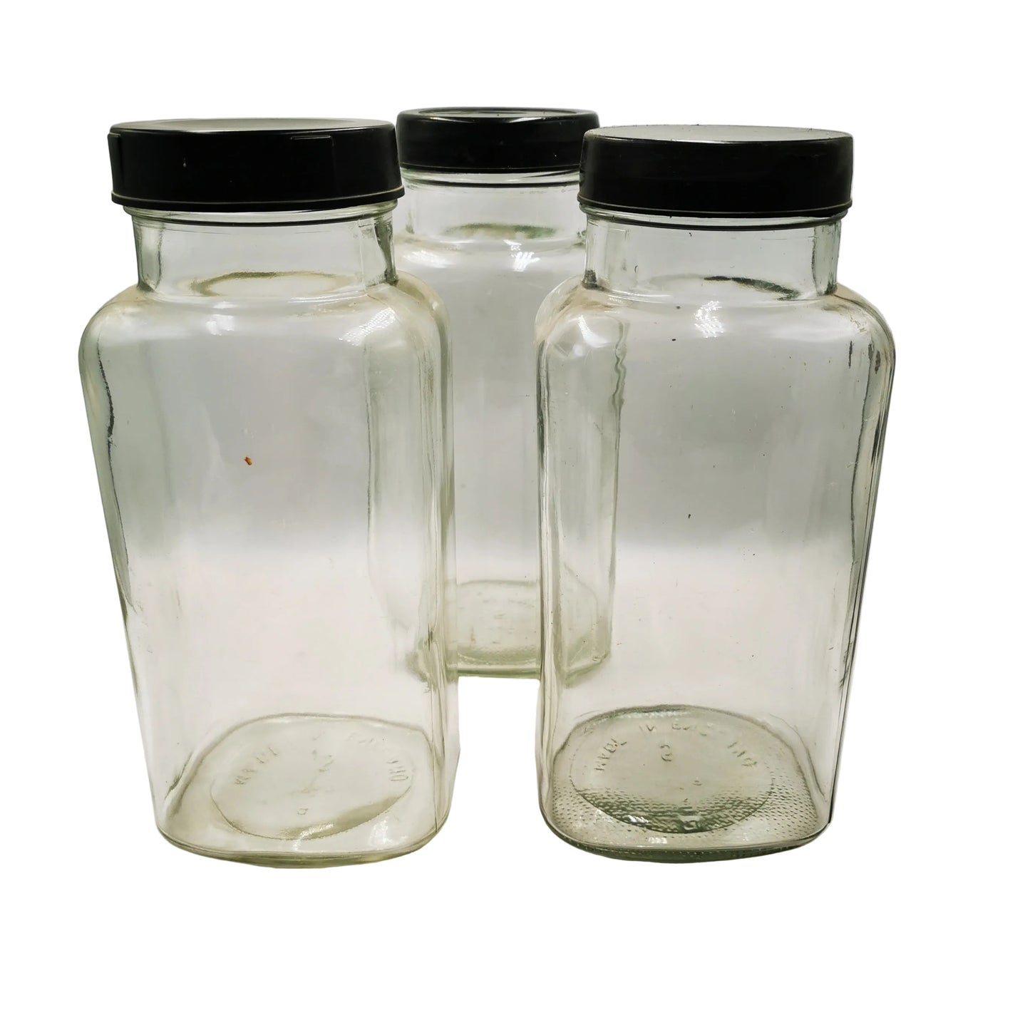 Vintage Glass 12-inch Sweet Jar Made In England 5179