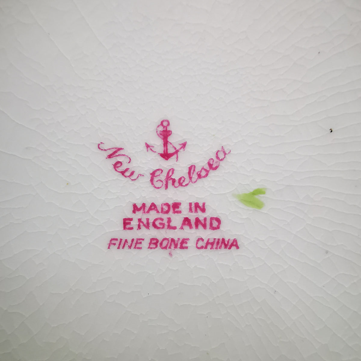 New Chelsea Pink Cabbage Rose Floral China Teapot