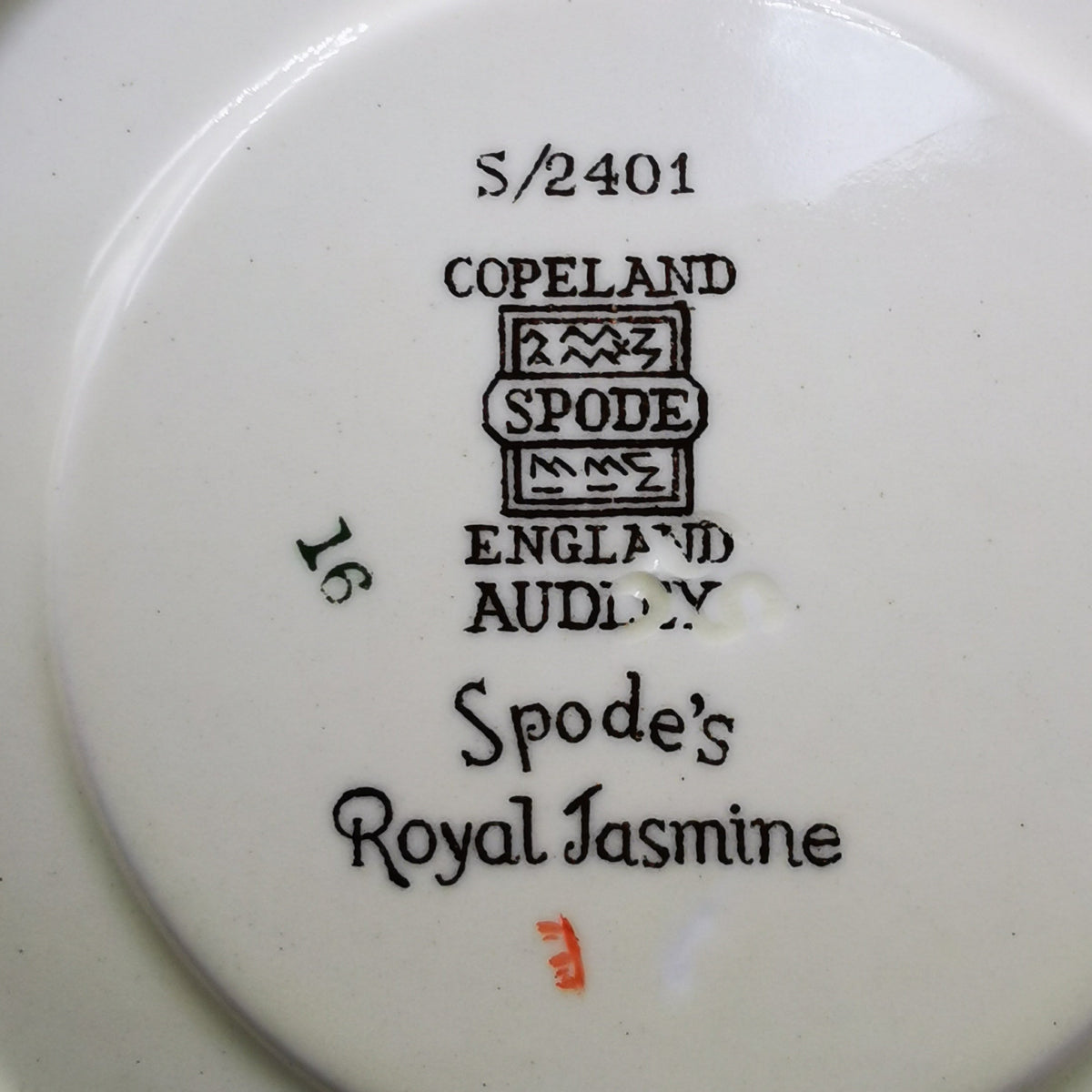 Spode Audley S2401 China Large Breakfast Cup and Large Saucer