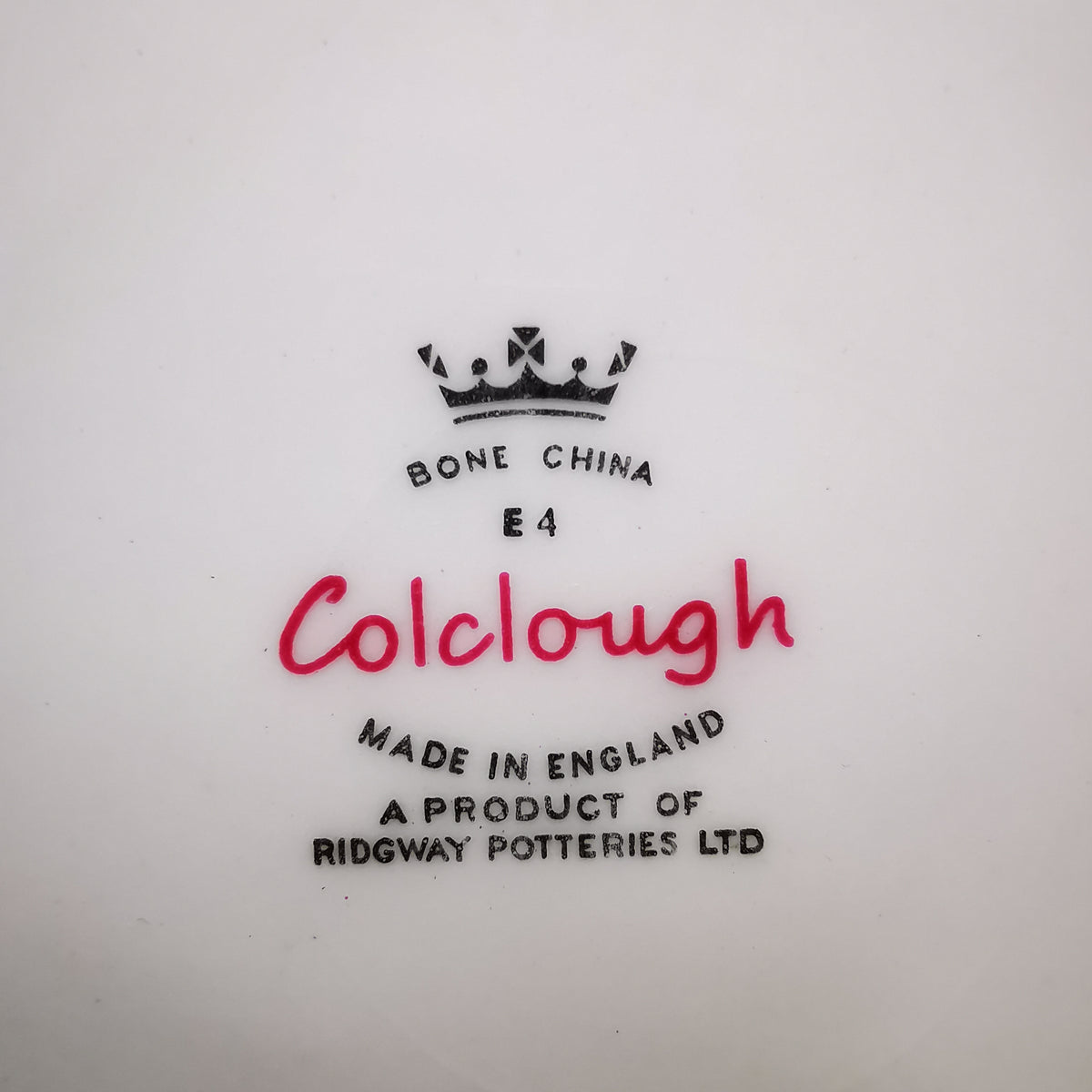 Colclough China Amoretta 7906 Teacup Trio with Square Side Plate