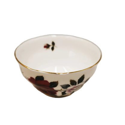 Colclough China Ridgway Amoretta 4.25-inch Sugar Bowl Floral Rose China 7906