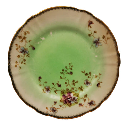 Antique J Zeidler & Co Bavarian Porcelain Side Plate 1910-1917