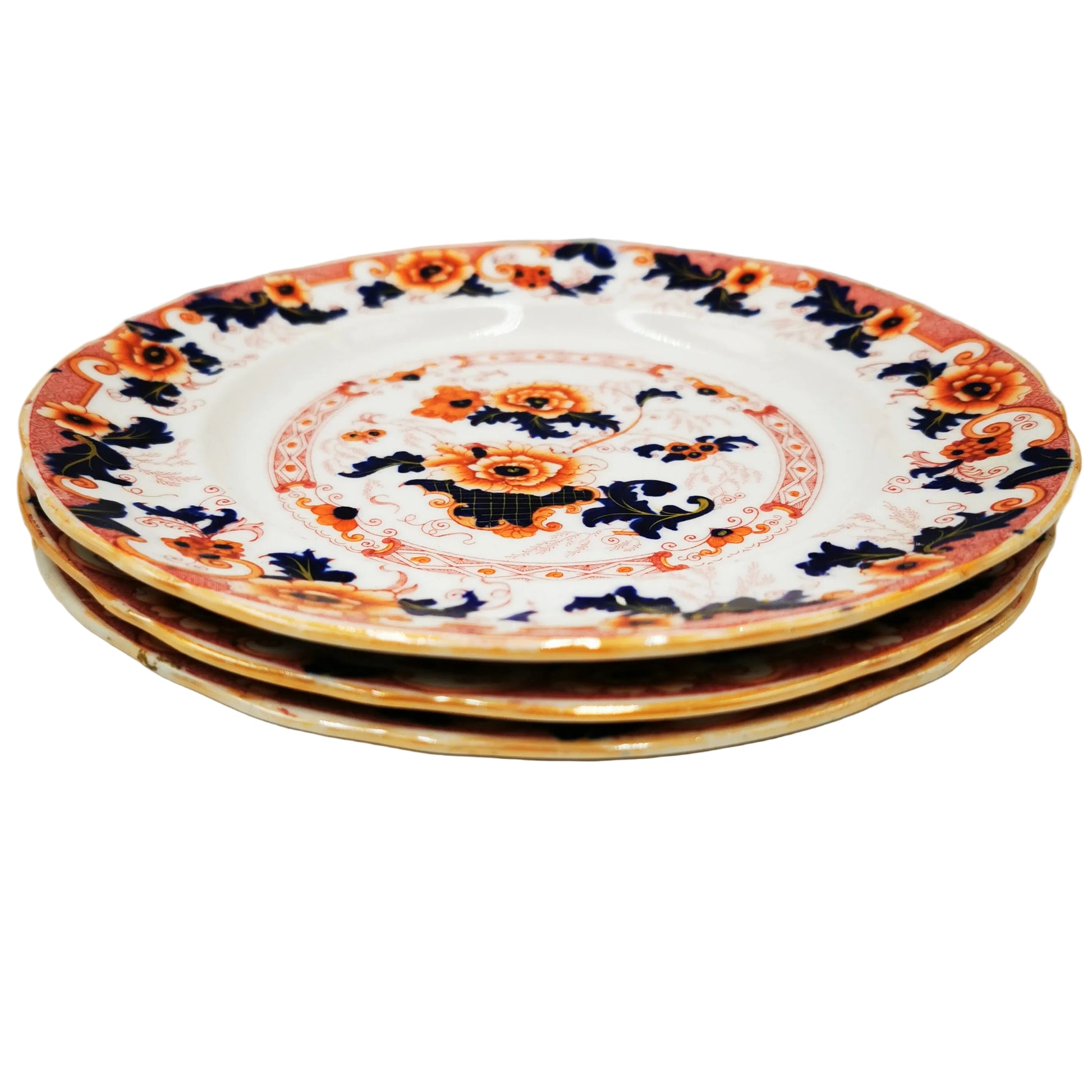 Ridgway-China-Bentick-5707-Antique-Plate-1830-1854