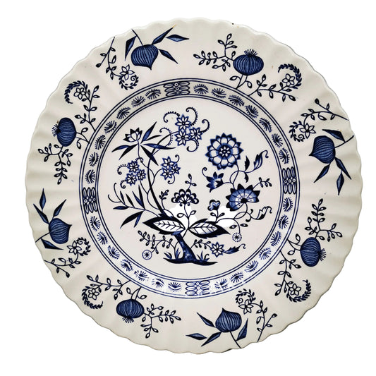 J G Meakin Blue Nordic China Ironstone 10-inch Dinner Plate