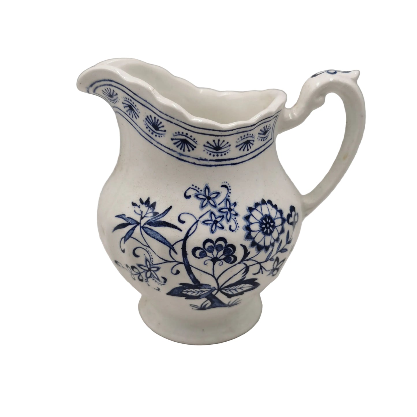 J G Meakin Blue Nordic China Ironstone Milk jug