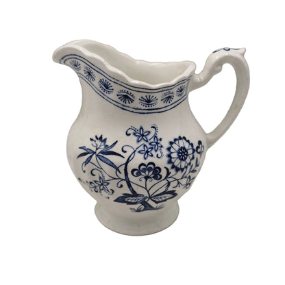 J G Meakin Blue Nordic China Ironstone Milk jug