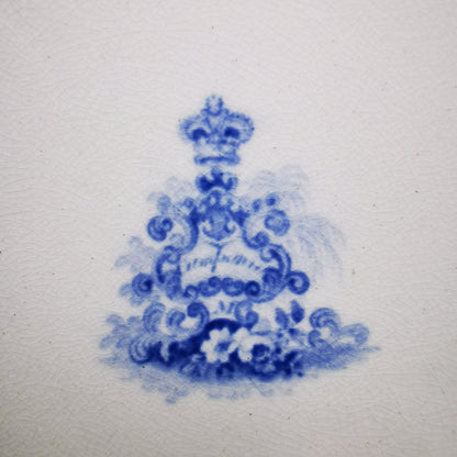 John-Maddock-Campanie-Blue-and-White-china-Dinner-Plate