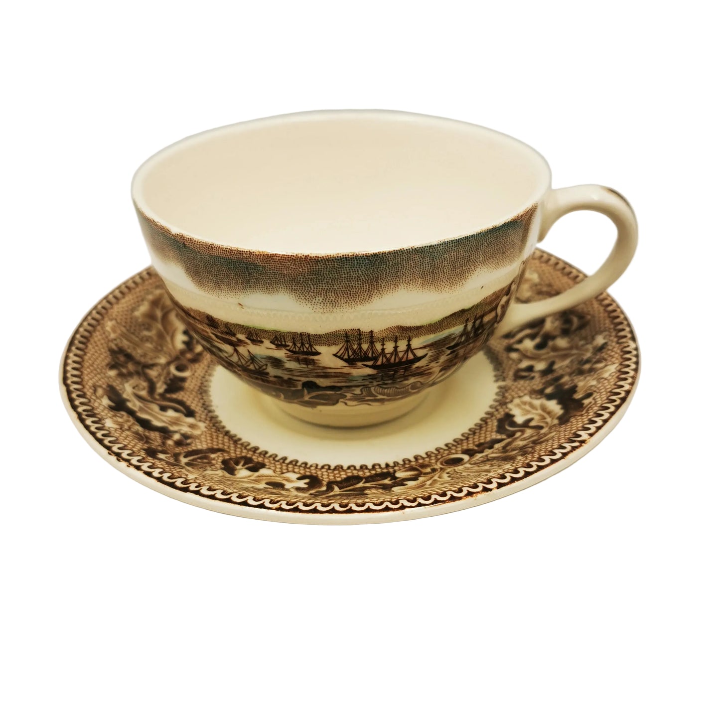 Johnson Bros China Historic America Teacup and Saucer