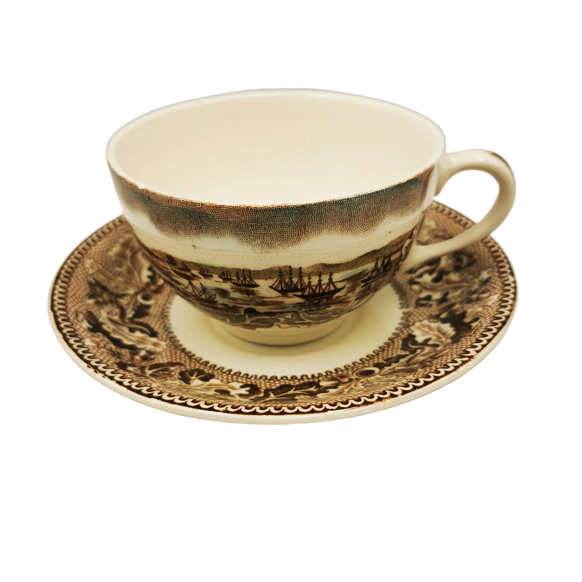 Johnson Bros China Historic America Teacup and Saucer