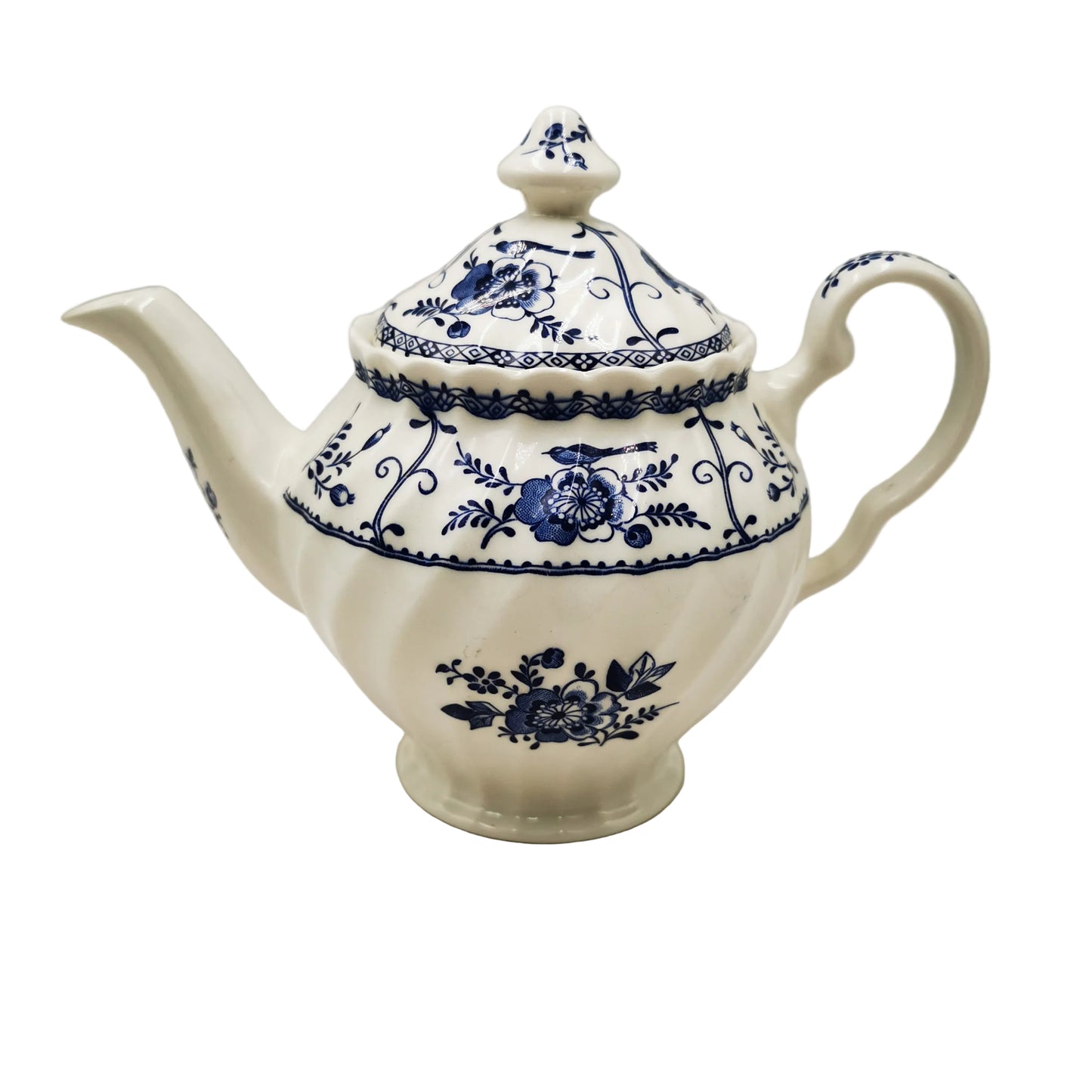 Johnson Brothers Blue Indies Blue and White China-small teapot