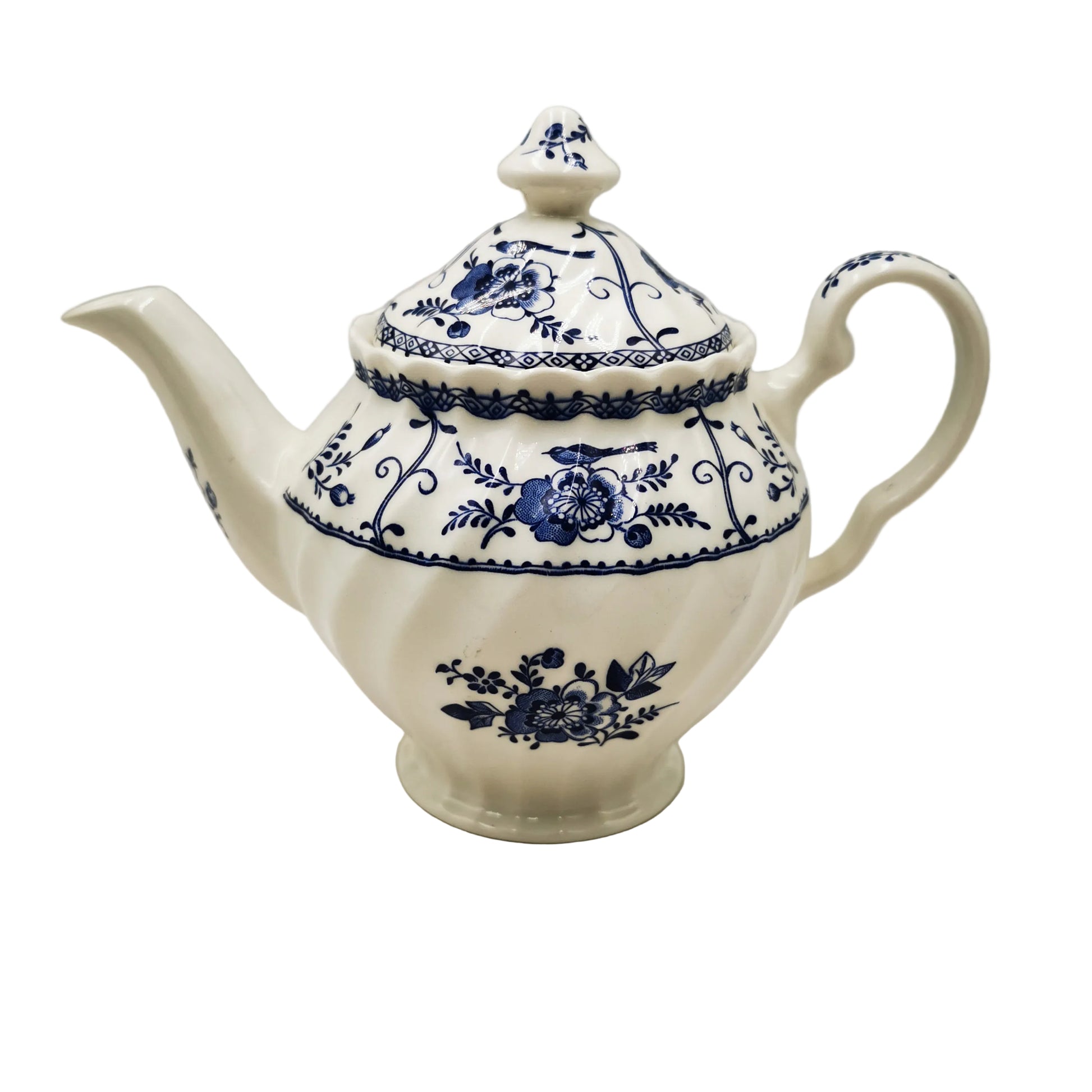 Johnson Brothers Blue Indies Blue and White China-small teapot